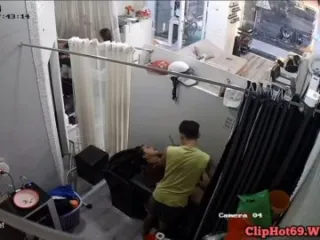 Full clip massage gọi đầu rồi bú móc lồn của em khách hàng